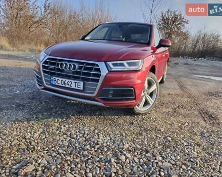 Красный Ауди Ку 5, объемом двигателя 1.98 л и пробегом 84 тыс. км за 26600 $, фото 1 на Automoto.ua