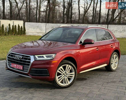 Красный Ауди Ку 5, объемом двигателя 1.98 л и пробегом 182 тыс. км за 23500 $, фото 1 на Automoto.ua