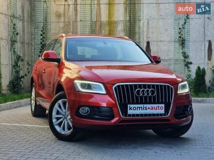 Ауди Ку 5 2014 в Хмельницком на Automoto.ua Красный Ауди Ку 5, объемом двигателя 1.97 л и пробегом 45 тыс. км за 26899 $, фото 1 на Automoto.ua