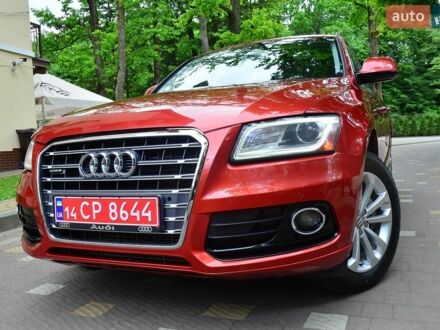 Красный Ауди Ку 5, объемом двигателя 2 л и пробегом 205 тыс. км за 14650 $, фото 1 на Automoto.ua