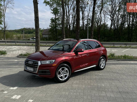Ауди Ку 5 2017 в Львове на Automoto.ua Красный Ауди Ку 5, объемом двигателя 1.98 л и пробегом 10 тыс. км за 25000 $, фото 1 на Automoto.ua