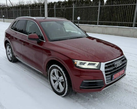 Красный Ауди Ку 5, объемом двигателя 2 л и пробегом 123 тыс. км за 22980 $, фото 1 на Automoto.ua