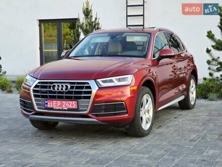 Ауди Ку 5 2018 в Луцке на Automoto.ua Красный Ауди Ку 5, объемом двигателя 1.98 л и пробегом 134 тыс. км за 25100 $, фото 1 на Automoto.ua