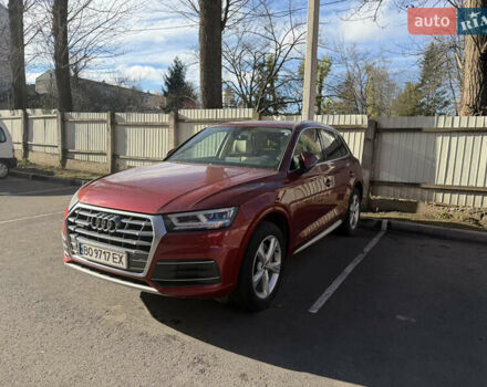 Красный Ауди Ку 5, объемом двигателя 1.98 л и пробегом 50 тыс. км за 31000 $, фото 1 на Automoto.ua