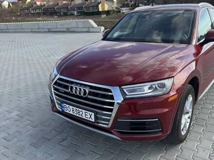 Ауди Ку 5 2019 в Тернополе на Automoto.ua Красный Ауди Ку 5, объемом двигателя 1.98 л и пробегом 108 тыс. км за 25300 $, фото 1 на Automoto.ua