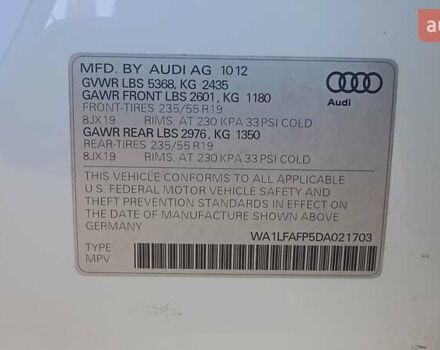 Ауди Ку 5, объемом двигателя 1.98 л и пробегом 101 тыс. км за 14199 $, фото 9 на Automoto.ua