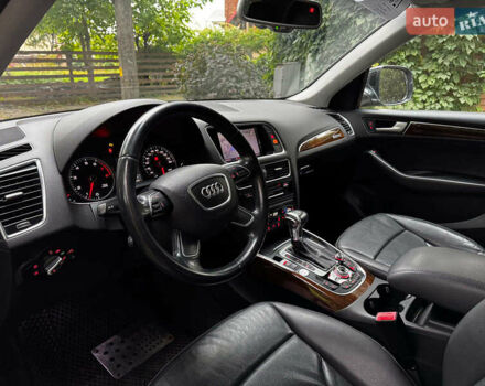 Ауди Ку 5 2014 в Киеве на Automoto.ua Серый Ауди Ку 5, объемом двигателя 2 л и пробегом 177 тыс. км за 17940 $, фото 14 на Automoto.ua