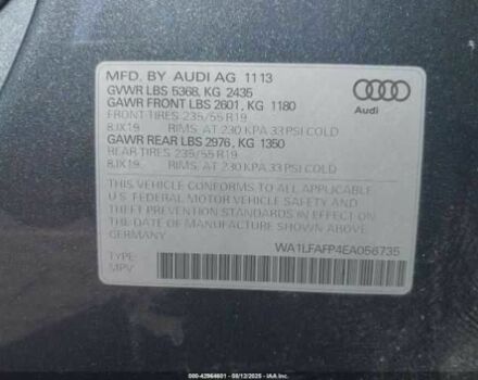 Серый Ауди Ку 5, объемом двигателя 2 л и пробегом 91 тыс. км за 2300 $, фото 8 на Automoto.ua