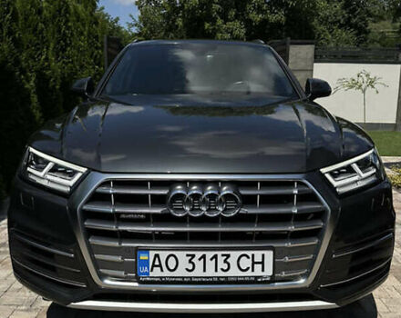 Ауди Ку 5 2018 в Львове на Automoto.ua Серый Ауди Ку 5, объемом двигателя 1.98 л и пробегом 87 тыс. км за 24000 $, фото 1 на Automoto.ua