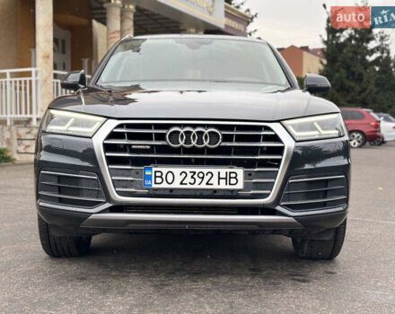 Ауди Ку 5 2019 в Тернополе на Automoto.ua Серый Ауди Ку 5, объемом двигателя 1.98 л и пробегом 84 тыс. км за 24900 $, фото 2 на Automoto.ua