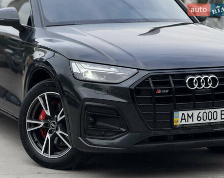 Серый Ауди Ку 5, объемом двигателя 3 л и пробегом 63 тыс. км за 52500 $, фото 4 на Automoto.ua