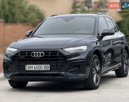 Серый Ауди Ку 5, объемом двигателя 3 л и пробегом 63 тыс. км за 52500 $, фото 2 на Automoto.ua