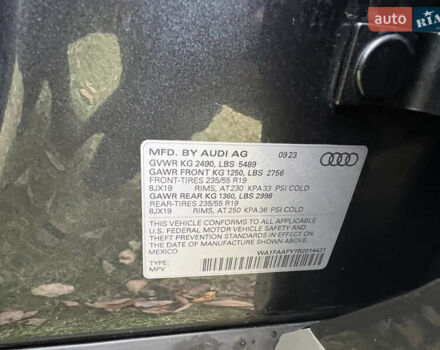 Сірий Ауді Ку 5, об'ємом двигуна 2 л та пробігом 20 тис. км за 44300 $, фото 22 на Automoto.ua