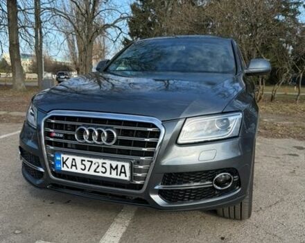 Серый Ауди Ку 5, объемом двигателя 3 л и пробегом 194 тыс. км за 16900 $, фото 1 на Automoto.ua