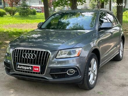 Ауди Ку 5 2016 в Киеве на Automoto.ua Серый Ауди Ку 5, объемом двигателя 3 л и пробегом 155 тыс. км за 20490 $, фото 1 на Automoto.ua