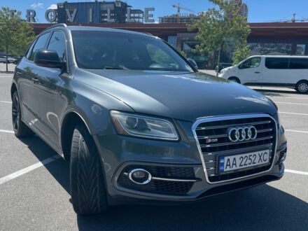 Ауди Ку 5 2016 в Киеве на Automoto.ua Серый Ауди Ку 5, объемом двигателя 3 л и пробегом 195 тыс. км за 16750 $, фото 1 на Automoto.ua