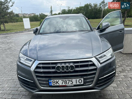 Ауди Ку 5 2018 в Кривом Роге на Automoto.ua Серый Ауди Ку 5, объемом двигателя 1.98 л и пробегом 58 тыс. км за 30000 $, фото 1 на Automoto.ua