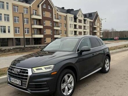 Ауди Ку 5 2018 в Львове на Automoto.ua Серый Ауди Ку 5, объемом двигателя 1.98 л и пробегом 121 тыс. км за 24900 $, фото 1 на Automoto.ua