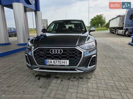 Серый Ауди Ку 5, объемом двигателя 1.98 л и пробегом 55 тыс. км за 39999 $, фото 1 на Automoto.ua