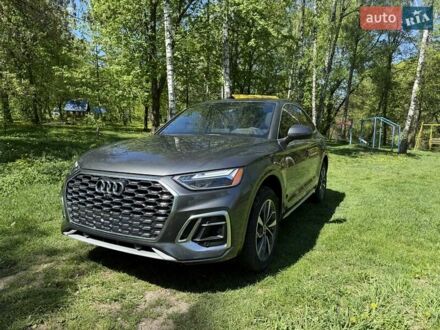 Ауди Ку 5 2022 в Киеве на Automoto.ua Серый Ауди Ку 5, объемом двигателя 1.98 л и пробегом 17 тыс. км за 44500 $, фото 1 на Automoto.ua