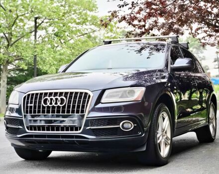 Синий Ауди Ку 5, объемом двигателя 3 л и пробегом 87 тыс. км за 10300 $, фото 2 на Automoto.ua