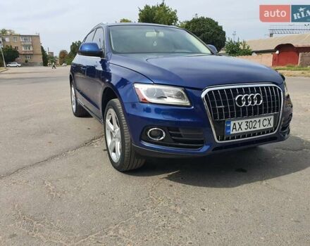 Синий Ауди Ку 5, объемом двигателя 1.98 л и пробегом 219 тыс. км за 15000 $, фото 4 на Automoto.ua