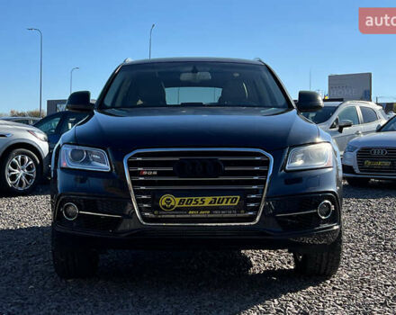 Синий Ауди Ку 5, объемом двигателя 3 л и пробегом 291 тыс. км за 16300 $, фото 1 на Automoto.ua