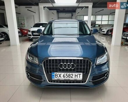 Синий Ауди Ку 5, объемом двигателя 3 л и пробегом 127 тыс. км за 15997 $, фото 7 на Automoto.ua