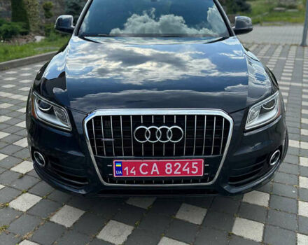 Синий Ауди Ку 5, объемом двигателя 2 л и пробегом 163 тыс. км за 18999 $, фото 2 на Automoto.ua