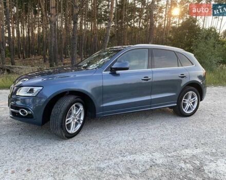 Синий Ауди Ку 5, объемом двигателя 3 л и пробегом 117 тыс. км за 21490 $, фото 2 на Automoto.ua