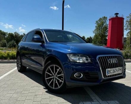 Синий Ауди Ку 5, объемом двигателя 2 л и пробегом 210 тыс. км за 16800 $, фото 3 на Automoto.ua