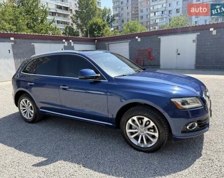 Ауди Ку 5 2015 в Кропивницком (Кировограде) на Automoto.ua Синий Ауди Ку 5, объемом двигателя 1.98 л и пробегом 99 тыс. км за 20500 $, фото 3 на Automoto.ua