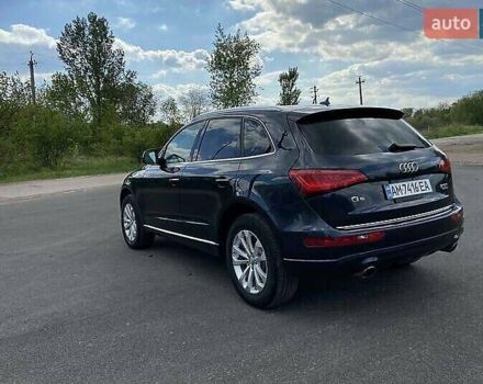 Синий Ауди Ку 5, объемом двигателя 1.98 л и пробегом 103 тыс. км за 17100 $, фото 4 на Automoto.ua