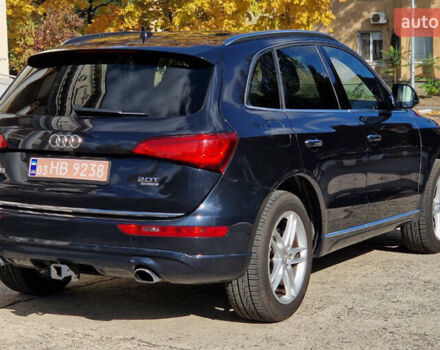Синий Ауди Ку 5, объемом двигателя 2 л и пробегом 176 тыс. км за 16000 $, фото 7 на Automoto.ua