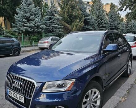 Ауди Ку 5 2016 в Виннице на Automoto.ua Синий Ауди Ку 5, объемом двигателя 1.98 л и пробегом 122 тыс. км за 17990 $, фото 1 на Automoto.ua