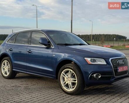 Синий Ауди Ку 5, объемом двигателя 1.98 л и пробегом 205 тыс. км за 15900 $, фото 2 на Automoto.ua