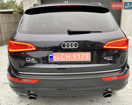 Ауди Ку 5 2016 в Львове на Automoto.ua Синий Ауди Ку 5, объемом двигателя 1.98 л и пробегом 178 тыс. км за 17499 $, фото 11 на Automoto.ua