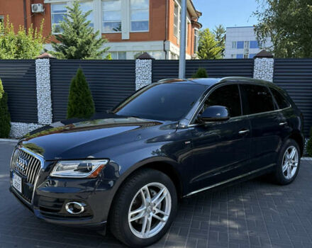 Синий Ауди Ку 5, объемом двигателя 2 л и пробегом 101 тыс. км за 20500 $, фото 1 на Automoto.ua