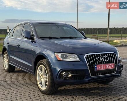 Синий Ауди Ку 5, объемом двигателя 1.98 л и пробегом 205 тыс. км за 15900 $, фото 1 на Automoto.ua