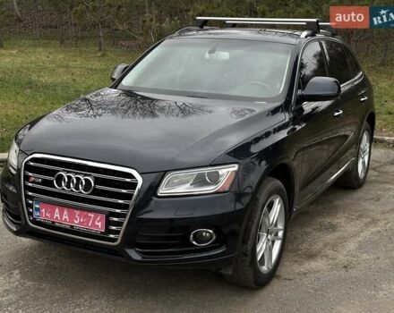 Синий Ауди Ку 5, объемом двигателя 1.98 л и пробегом 111 тыс. км за 18999 $, фото 2 на Automoto.ua