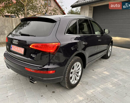 Ауди Ку 5 2016 в Львове на Automoto.ua Синий Ауди Ку 5, объемом двигателя 1.98 л и пробегом 178 тыс. км за 17499 $, фото 14 на Automoto.ua