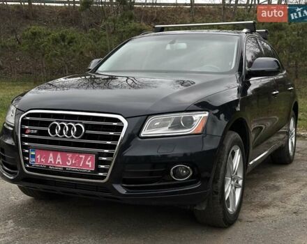 Синий Ауди Ку 5, объемом двигателя 1.98 л и пробегом 111 тыс. км за 18999 $, фото 1 на Automoto.ua