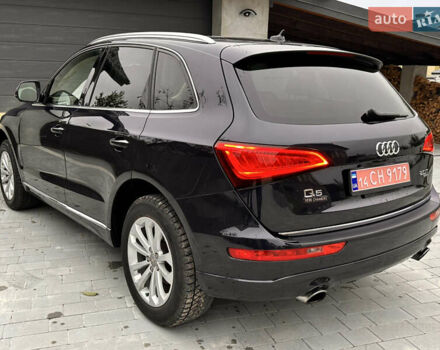 Ауди Ку 5 2016 в Львове на Automoto.ua Синий Ауди Ку 5, объемом двигателя 1.98 л и пробегом 178 тыс. км за 17499 $, фото 10 на Automoto.ua