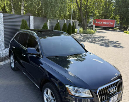 Синий Ауди Ку 5, объемом двигателя 2 л и пробегом 101 тыс. км за 20500 $, фото 3 на Automoto.ua