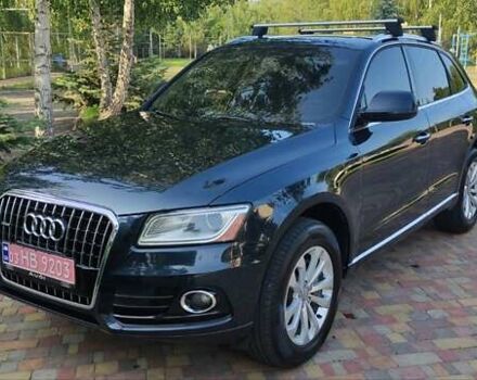 Синий Ауди Ку 5, объемом двигателя 2 л и пробегом 224 тыс. км за 15600 $, фото 1 на Automoto.ua