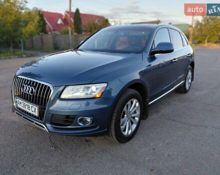 Синий Ауди Ку 5, объемом двигателя 1.98 л и пробегом 118 тыс. км за 17500 $, фото 5 на Automoto.ua