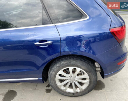 Ауди Ку 5 2016 в Самборе на Automoto.ua Синий Ауди Ку 5, объемом двигателя 1.98 л и пробегом 117 тыс. км за 19000 $, фото 9 на Automoto.ua