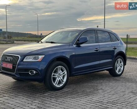 Синий Ауди Ку 5, объемом двигателя 1.98 л и пробегом 205 тыс. км за 15900 $, фото 5 на Automoto.ua