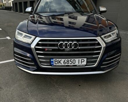 Синій Ауді Ку 5, об'ємом двигуна 3 л та пробігом 120 тис. км за 28600 $, фото 4 на Automoto.ua