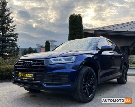 Синий Ауди Ку 5, объемом двигателя 2 л и пробегом 104 тыс. км за 30400 $, фото 2 на Automoto.ua